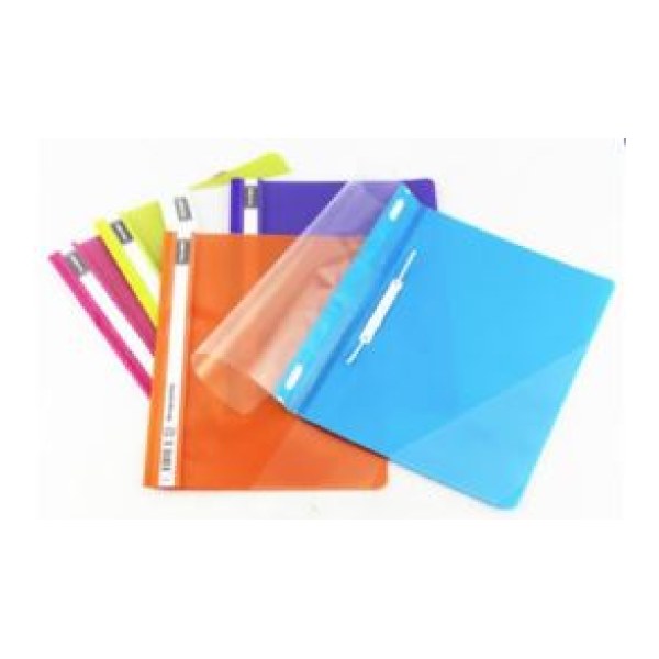 Clear Report File with Fastener (5 pcs)