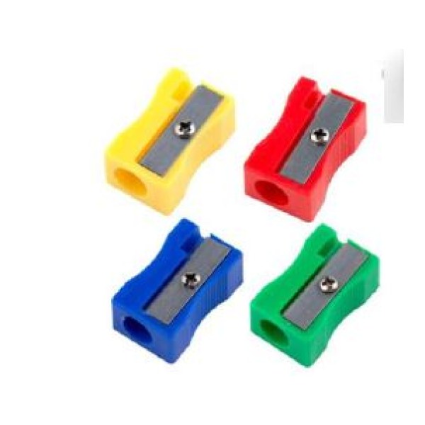 Plastic Pencil Sharpener (4 pcs)
