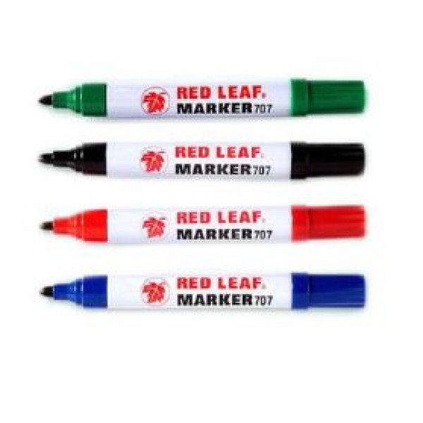 Red Leaf 707 Permanent Marker (4 Colours)